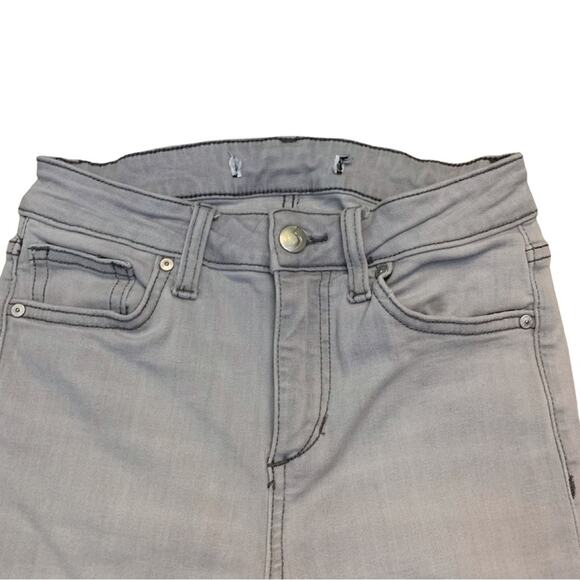 JOE’S Washed Out Gray High Rise Skinny Jeans Size 25 High Waisted Stretch Grey - Picture 3 of 8